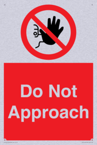 Do not approach